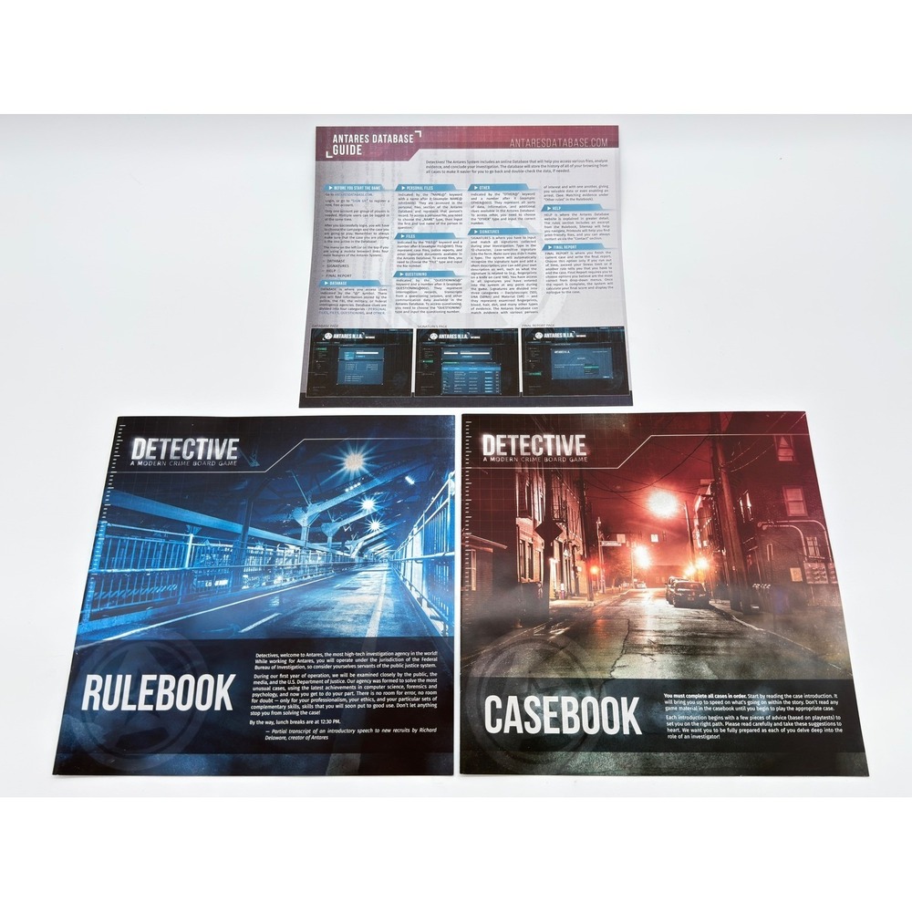 Portal Games Detective A Modern Crime Board Game Strategy Mystery Investigative - Picture 14 of 15